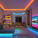 Fita LED RGB USB com Controle Remoto – Iluminação Decorativa Flexível para Quarto, TV e Ambientes