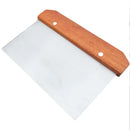 Raspador e Cortador de Massa em Aço Inoxidável com Escala – Espátula para Pães, Massas e Confeitaria