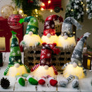 Boneco Duende Natalino Sem Rosto com LED 20 ou 30 cm – Decoração de Natal