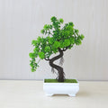 Decore com um Bonsai Artificial Pequeno: Planta Artificial em Vaso para Jardim Zen, Mesa e Sala — Sem Manutenção | TAVARES HOME