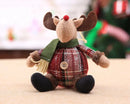 Boneco de Natal Decorativo com Papai Noel, Rena ou Boneco de Neve para Mesa e Casa