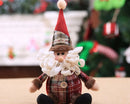 Boneco de Natal Decorativo com Papai Noel, Rena ou Boneco de Neve para Mesa e Casa