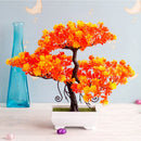 Decore com um Bonsai Artificial Pequeno: Planta Artificial em Vaso para Jardim Zen, Mesa e Sala — Sem Manutenção | TAVARES HOME