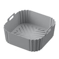 Forro de Silicone Reutilizável para Air Fryer 22,5cm – Cesto Antiaderente para Fritadeiras de 5 a 8QT