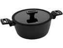 Jogo de Panelas Brinox Carbon Ceramic Life 5 Peças com Revestimento Cerâmico