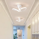 Luminária LED de Teto Moderna 3 Cores – Lustre Minimalista para Quarto, Sala de Jantar e Corredor
