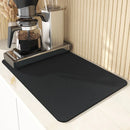 Tapete Super Absorvente para Secagem de Louças – Base Impermeável Antiderrapante para Cozinha e Cafeteira
