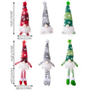 Boneco Duende Natalino Sem Rosto com LED 20 ou 30 cm – Decoração de Natal