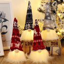 Boneco Duende Natalino Sem Rosto com LED 20 ou 30 cm – Decoração de Natal