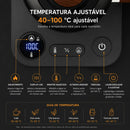 Chaleira Elétrica Gooseneck 900ml para Coffee (Pour Over) — Controle de Temperatura e Aquecimento Rápido | 110V/220V | TAVARES HOME