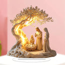 Estátua decorativa do Menino Jesus para decoração religiosa de casas, escritórios, altares e ambientes de oração