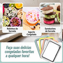 Placa para Sorvete na Chapa Gelada – Máquina Manual para Sorvete Frito, Frozen Yogurt e Rolinhos de Sorvete DIY