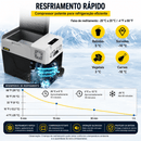 Mini Geladeira/Freezer Portátil com Compressor 30/40/50L — 220V Para Carro, Camping e Picnic | SucceBuy | TAVARES HOME